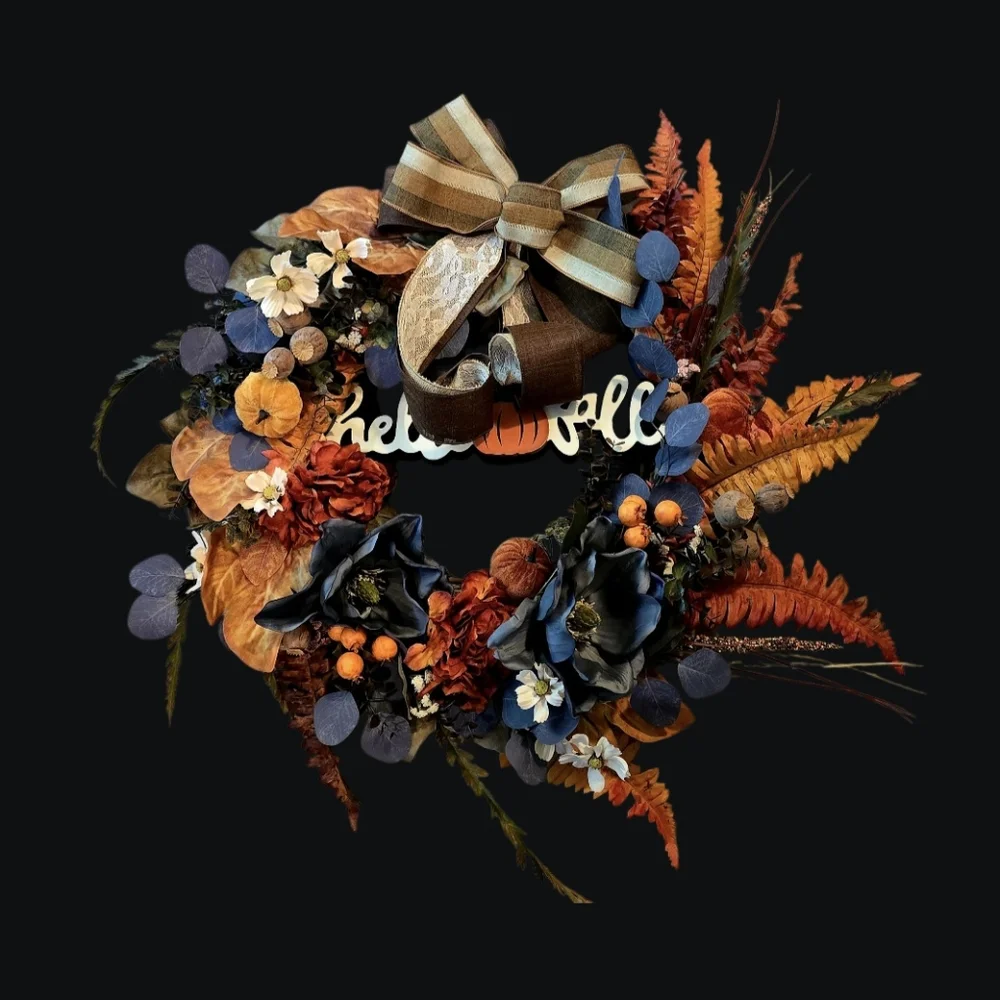 Hello Fall wreath - Picture 3 of 8